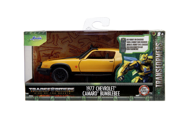 Transformers Auto Bumblebee Chevrolet Camaro 1977 Žluté auto Jada Toys