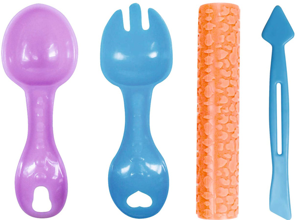 Sada zmrzlinového salonu zmrzlinové pochoutky plastová hmota a příslušenství 15 prvků