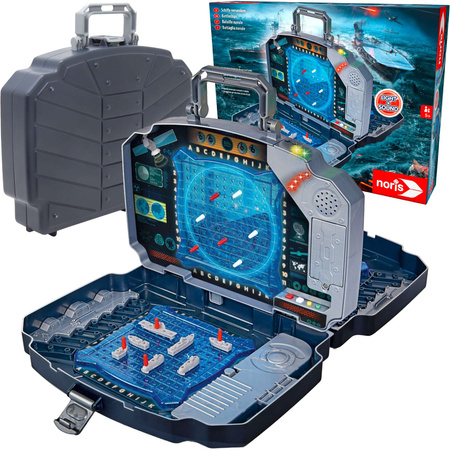 Elektronická stolní hra dodávaná v kufříku světlo a zvuk 5+