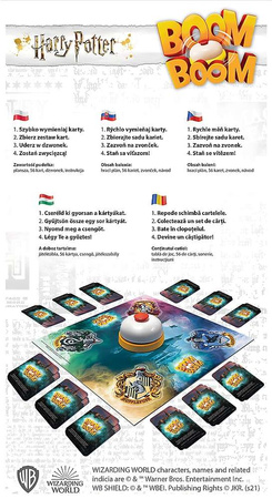 Harry Potter Rodinná desková hra Boom Boom Trefl
