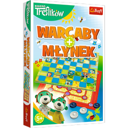 Hra Treflíci Checkers + Grinder game set 01920 Trefl