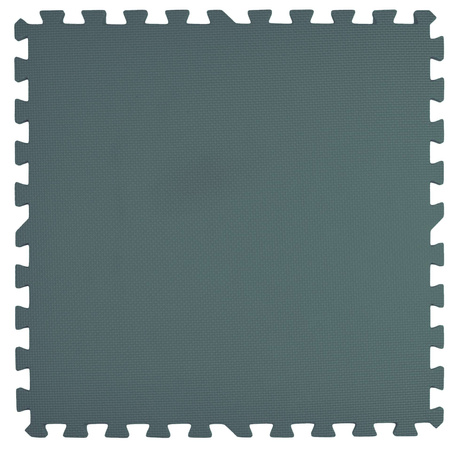 Pěnová podložka Podlahové puzzle bezpečné vodotěsné 3 ks. tmavě zelená 62 x 62 x 1 cm láhev zelená Humbi