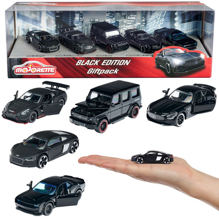 Sada 5 vozidel Black Edition