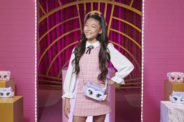 Purse Pets Hoot Couture Owl Sowa Interaktywna torebka z oczami Dźwięk