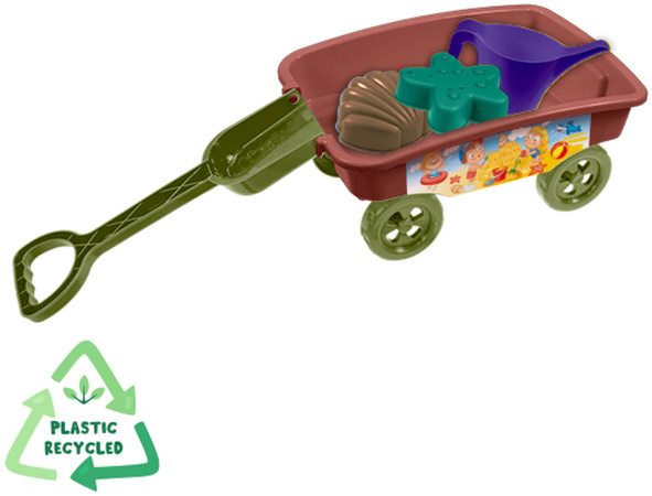 ECO vozík s letní sadou na vodu a písek