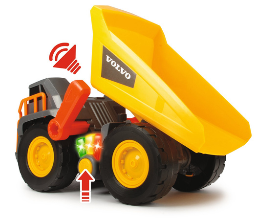 Dickie 372-5004 Volvo Construction sklápěč světlo a zvuk
