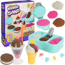 Zmrzlinový kinetický písek Kinetic Sand Voňavé zmrzlinové pochoutky Zmrzlinový obchod 3 vůně Spin Master