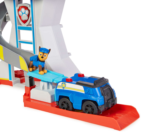 Paw Patrol Velký Věž s figurkami policejního vozidla + příslušenství