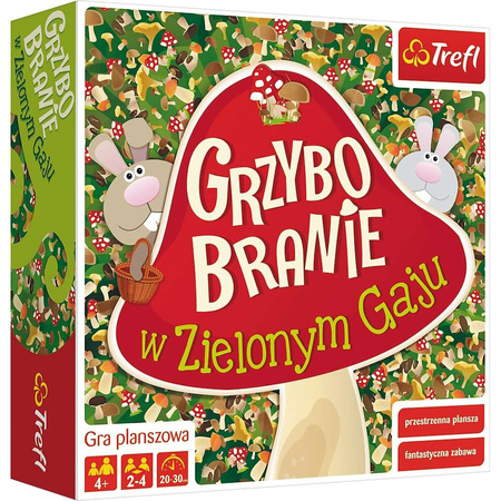 Rodinná desková hra Houbaření v zeleném háji Trefl