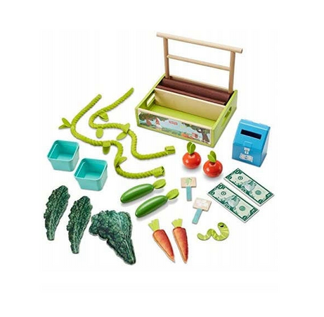 Barevná sada hraček Supermarket farma se zeleninou prasátko + příslušenství Fisher Price