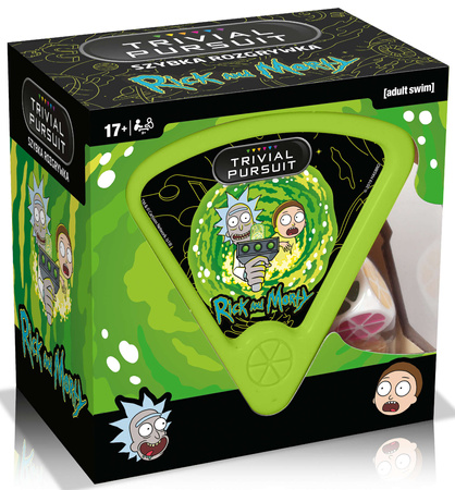 Trivial Pursuit Rick & Morty karetní kvízová hra 600 otázek