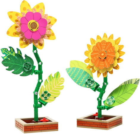 Cada C71022W Květinová zahrada Stavební kostky 230 kusů