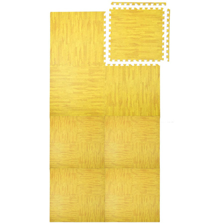 Humbi Puzzles pěnová podložka světlé panely 62 x 62 x 1 cm 4 ks.