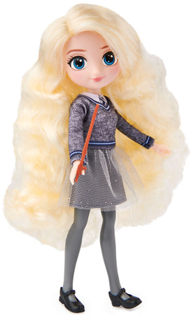 Figurka panenky Harryho Pottera s hůlkou Luna Lovegood 20 cm
