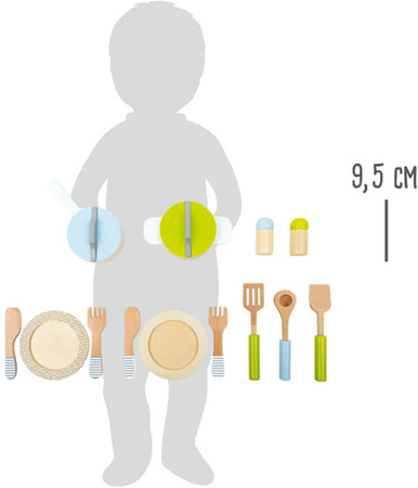 Sada hrnců a pánví Small Foot, 15 kusů