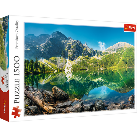 Puzzle 1500 prvků Jezero Morskie Oko Tatry Premium Quality Trefl