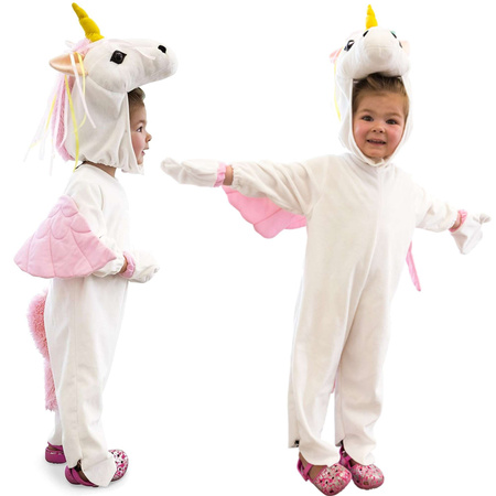 Převlek kostýmu plyšového jednorožce 18-24 měsíců