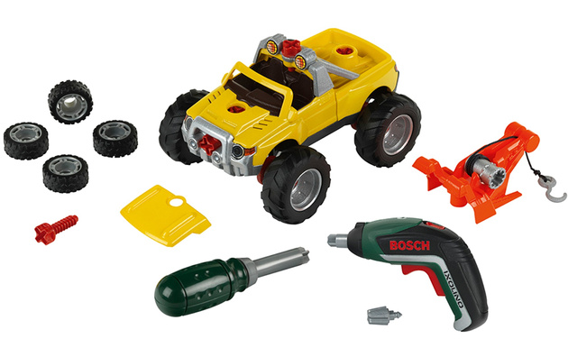 Otočné auto 3 v 1 se šroubovákem Ixolino II Klein 8689