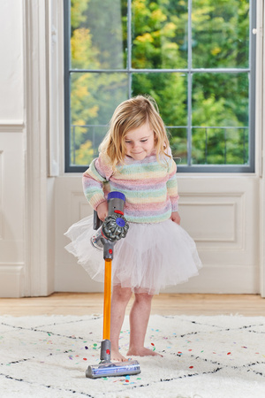 Dětský akumulátorový vertikutátor Dyson se zvukem Casdon