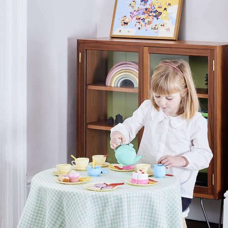 Čajová souprava šálek kávy koláče pro děti 36 položek