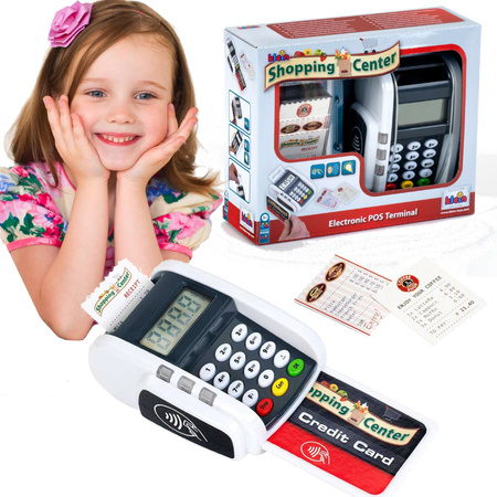 Platební terminál pro děti Účtenky z karet Prodejna hraček Klein Sound