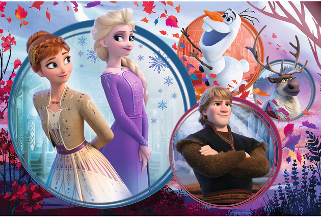 Trefl Puzzle 160 Frozen II Sesterstvo dobrodružství