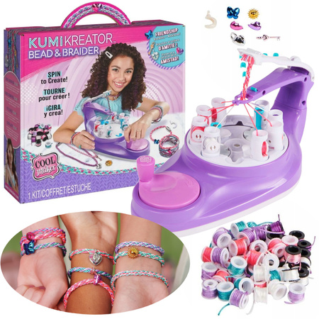 Kumikreator 2 v 1 Náramky Náhrdelníky Stroj na výrobu šperků Cool Maker DIY