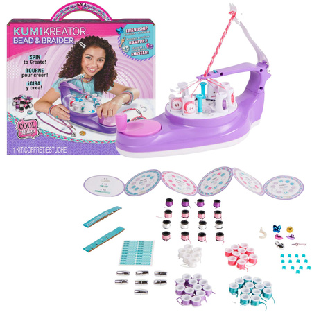 Kumikreator 2 v 1 Náramky Náhrdelníky Stroj na výrobu šperků Cool Maker DIY