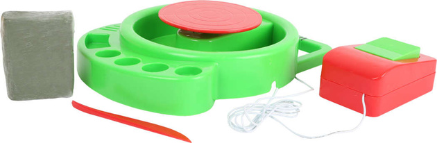 Sada uměleckého hrnčířského kruhu na výrobu váz