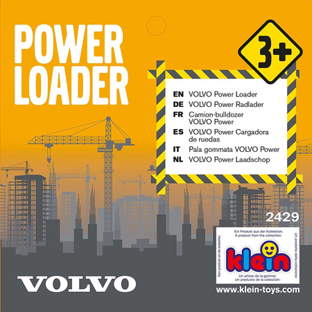 Buldozer Buldozer Max Nakladač Volvo 1:24 Klein Stavební vozidlo