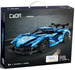 CaDA Construction Blocks Závodní auto Helios Sportovní auto na dálkové ovládání 419 RC dílků