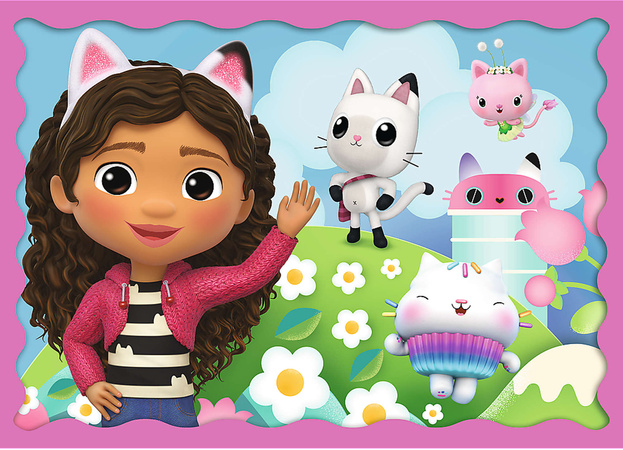 Gabi's Cat House Puzzle Trefl 4 puzzle
