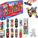Tech Deck sada barevných fingerboardů 8-pack Skateboardy ruční práce figure tech deck dude
