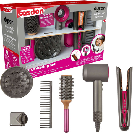 Dětská kadeřnická sada fén na vlasy Dyson Supersonic Corrale sada na úpravu vlasů 6 položek