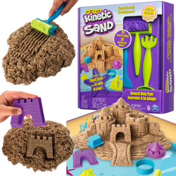 Kinetic Sand piasek kinetyczny Dzień na plaży zestaw