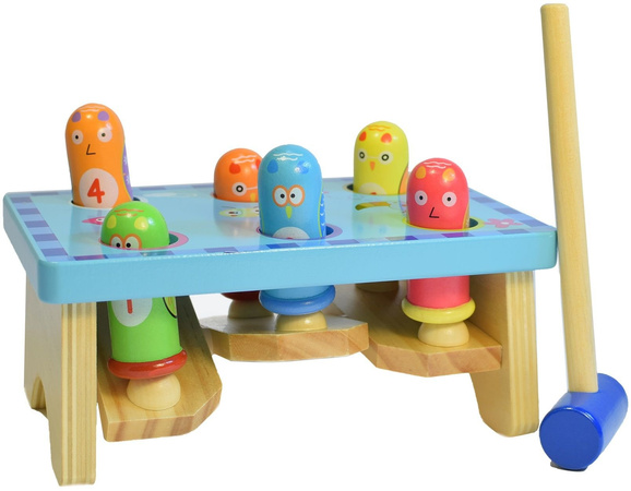 Dřevěný PUNCH PUNCHER Malá noha