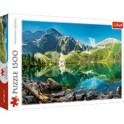 Puzzle 1500 prvků Jezero Morskie Oko Tatry Premium Quality Trefl