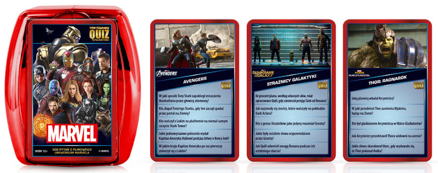 Top Trumps Marvel 500 otázek kvíz