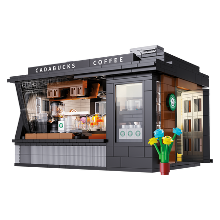 Cada C66005W cafe Cadabucks Coffee House 768 položek LED světlo