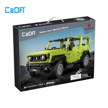 Stavebnice CaDA 32 cm terénní RC auto 579 prvků