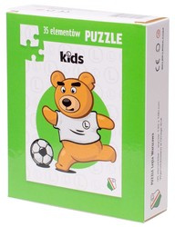 Legia Varšava Puzzle 35 prvků. Medvídek Kazek